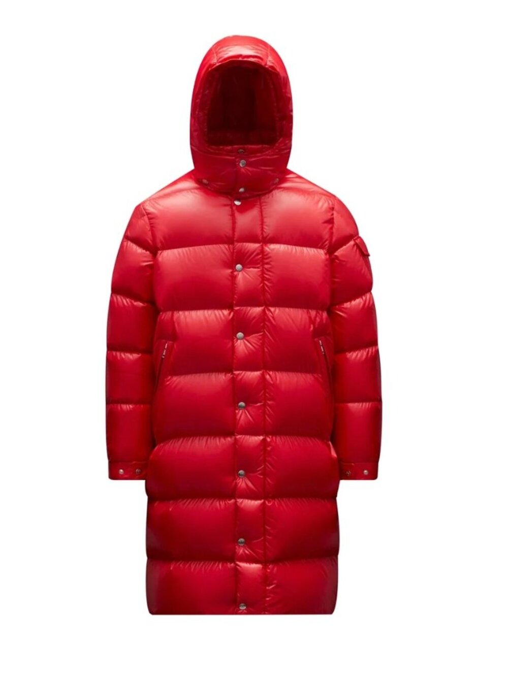 MONCLER Hanoverian Long Nylon Down Jacket Sz 3 $2,900